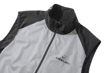 CHALECO HOMBRE ANDESLAND MULTICOLOR CICLISTA STRETCH REFLECTANTE CICLISMO DEPORTIVO - 4