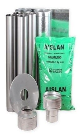 Kit base para instalación de estufa a leña Bosca 6" x 4 m - 3