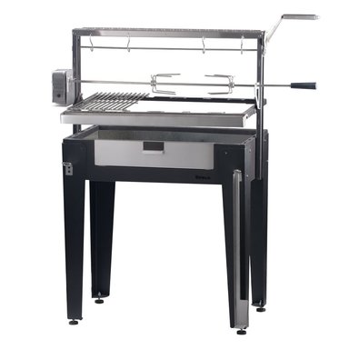 PACK PARRILLA MAITÉN + SPIEDO HIBRIDO 90 CMS - 2