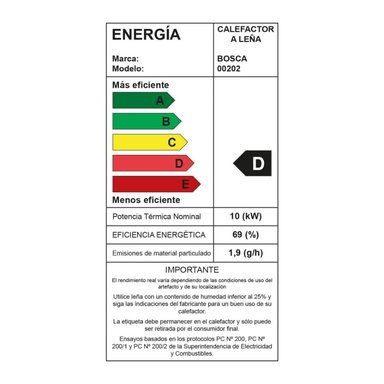 PACK CALEFACTOR A LEÑA ECO 380 + KIT DE INSTALACION - 3