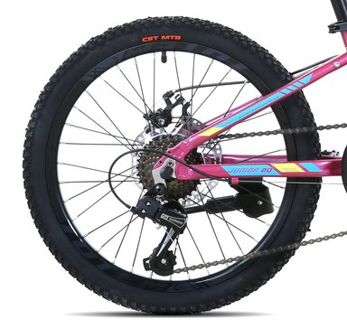 BICICLETA TOTEM ARO 20 MTB MODELO 1100 ROSADO - 6