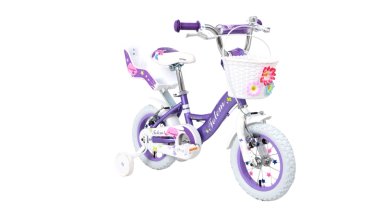 BICICLETA TOTEM MORADO NIÑA ARO 12 MISS LILLY COLOR - 2