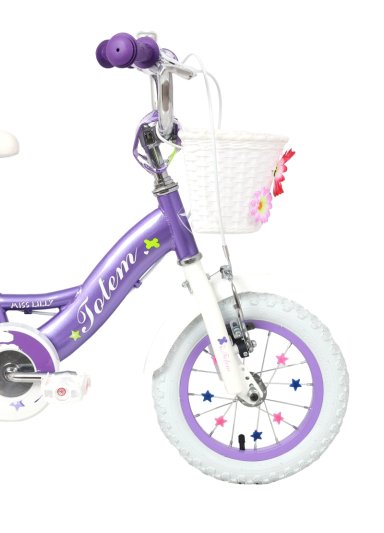 BICICLETA TOTEM MORADO NIÑA ARO 12 MISS LILLY COLOR - 4