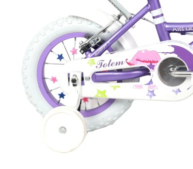 BICICLETA TOTEM MORADO NIÑA ARO 12 MISS LILLY COLOR - 5
