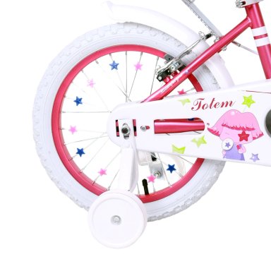 BICICLETA TOTEM INFANTIL  ARO 16 MISS LILLY COLOR FUCSIA - 5