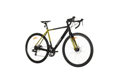 BICICLETA GRAVEL TOTEM 700*54 GRAVEL-X NEGRO VERDE - 1