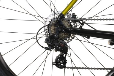 BICICLETA GRAVEL TOTEM 700*54 GRAVEL-X NEGRO VERDE - 3