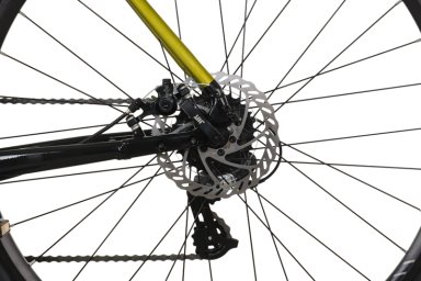 BICICLETA GRAVEL TOTEM 700*54 GRAVEL-X NEGRO VERDE - 4