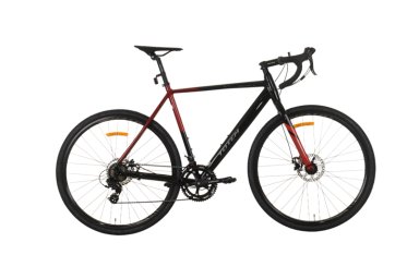 BICICLETA GRAVEL TOTEM 700*58 GRAVEL-X NEGRO ROJO - 2