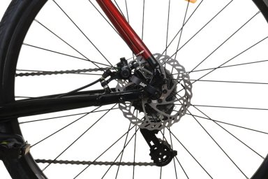 BICICLETA GRAVEL TOTEM 700*58 GRAVEL-X NEGRO ROJO - 3