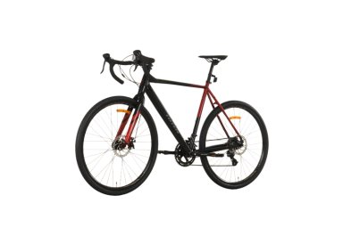 BICICLETA GRAVEL TOTEM 700*58 GRAVEL-X NEGRO ROJO - 6