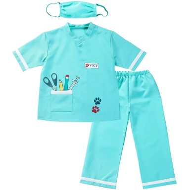 DISFRAZ VETERINARIO COSPLAY JUEGO ROL TRAJE DOCTOR NIÑOS - 4