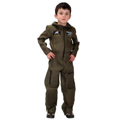 DISFRAZ COSPLAY PILOTO TOP GUN INFANTIL - 2