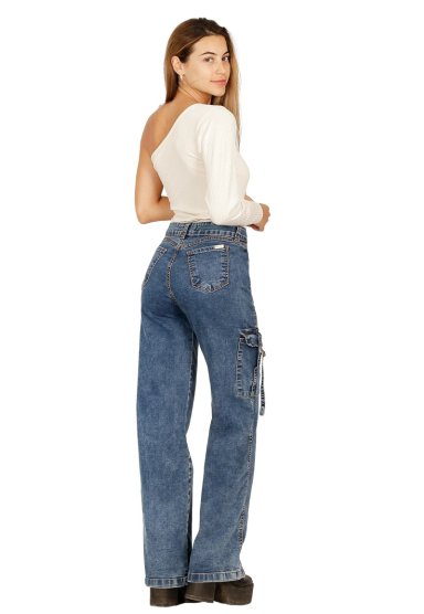 JEANS ALGODÓN MUJER DIVINO JEANS AZUL AMANDA I - 2