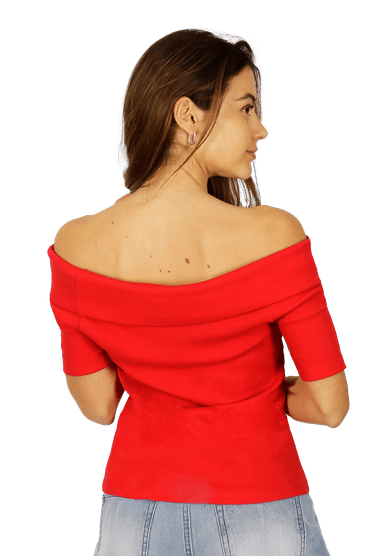 POLERA KIARA III ROJO DIVINO JEANS - 2