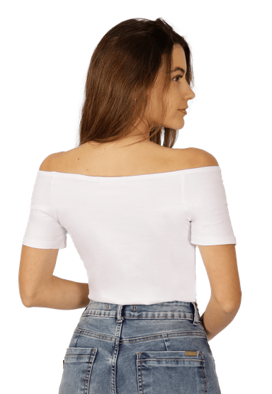 POLERA SARA II BLANCA DIVINO JEANS - 2