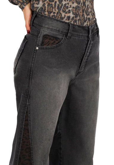 JEANS IVET NEGRO ANIMA PRINT DIVINO JEANS - 3