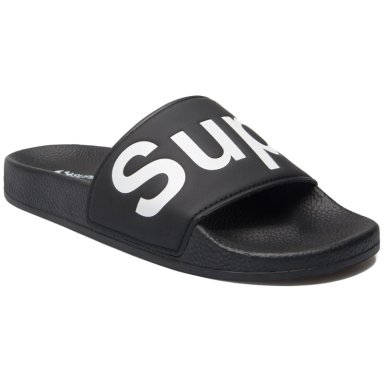 SANDALIAS MUJER SUPERGA 1908 PUU BLACK WHITE - 5