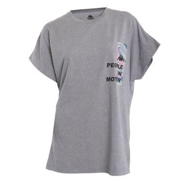 POLERA WOMEN PEOPLE IN MOTION GREY - 1