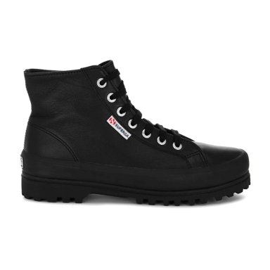 ZAPATILLAS MUJER SUPERGA URBANAS NEGRO S41188WA09 2341 ALPINA NAPPA FULL BLACK - 1