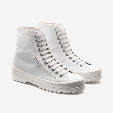 ZAPATILLAS MUJER SUPERGA URBANAS BLANCO 2636 ALPINA EMRATA WHITE OF WHITE - 2