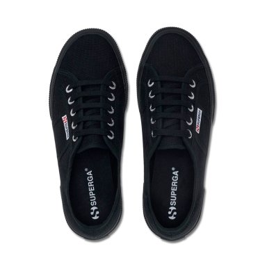 ZAPATILLAS MUJER SUPERGA URBANAS NEGRO SU-S000010996 ZS 2750 CLOUD COTU FULL BLACK - 3