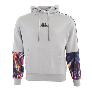 POLERÓN KAPPA HOODIE BOYS GRAY MULTI - 1