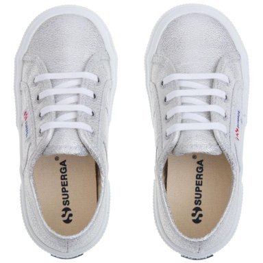 ZAPATILLA 2750 LAMEJ GREY SILVER SUPERGA - 2