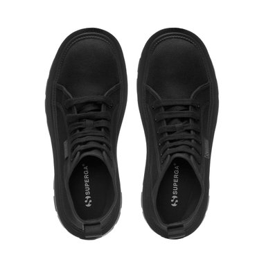 ZAPATILLAS MUJER SUPERGA URBANAS NEGRO 3052 ALPINA APEX MID TOTAL BLACK - 4