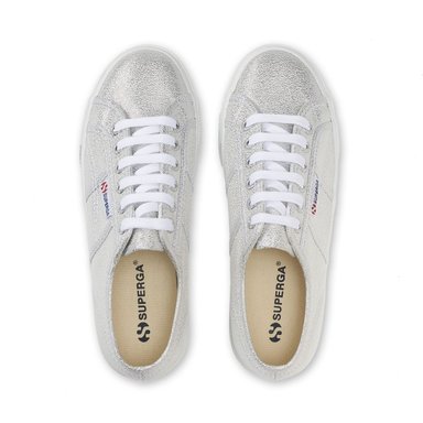ZAPATILLA LAMEW PLATEADO SUPERGA - 4