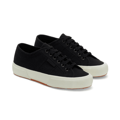 ZAPATILLAS MUJER SUPERGA URBANAS NEGRO S3111TWAHU 2706 OG BLACK WHITE AVORIO - 2