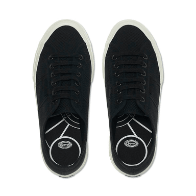ZAPATILLAS MUJER SUPERGA URBANAS NEGRO S3111TWAHU 2706 OG BLACK WHITE AVORIO - 4
