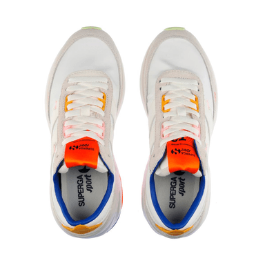 ZAPATILLAS MUJER SUPERGA URBANAS MULTICOLOR S51323WAJU 4089 9TA MULTI WHITE BLUE GREEN - 4