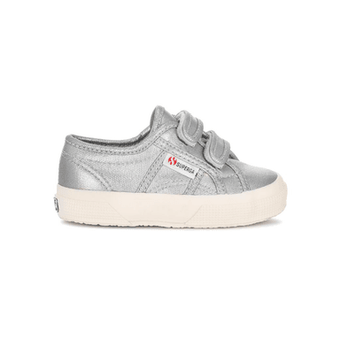 ZAPATILLA KIDS 2750 STRAP METALLIC CANVAS GREY SILVER - 1