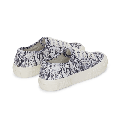 ZAPATILLAS MUJER SUPERGA URBANAS BLANCO 2750 PRINT  AVORIO SNAKE - 3