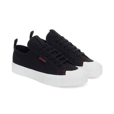 ZAPATILLA 2630 STRIPE BLACK WHITE RED - 2