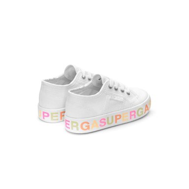ZAPATILLA SUPERGA KIDS 2730 PLATFORM WHITE CANDY - 3