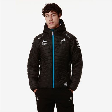 PARKA KAPPA MEN ABOUCOU ALPINE F1 BLACK - 5