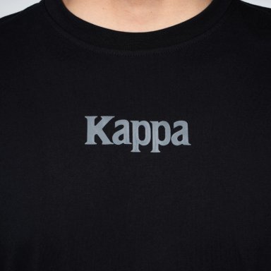 POLERA KAPPA MEN BLACK PURE LOGO OMINI - 3