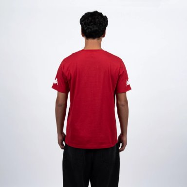 POLERA KAPPA MEN RED PURE LOGO OMINI - 2