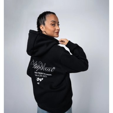 POLERON WHATUP HOODIE CREATIVE BLACK - 4