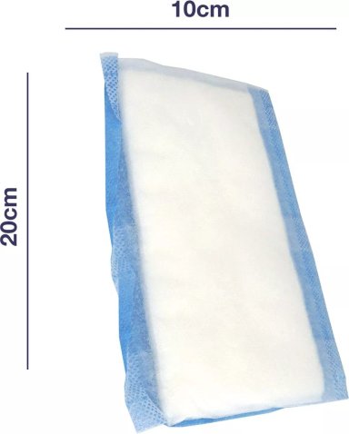 APÓSITOS CURACIÓN GASA ESTÉRIL DESECHABLE 10X20CM PACK X 10 - 3