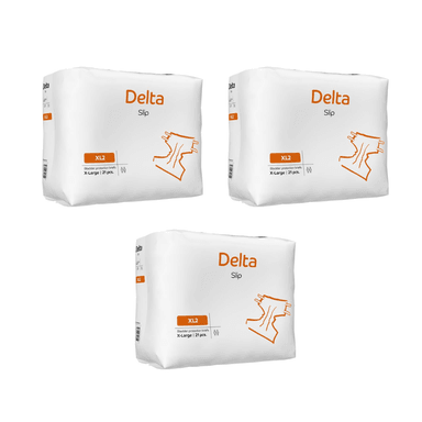 PACK X 3 PAÑALES ADULTO ABENA DELTA SLIP XL2, 3200ML. 63 UNIDADES. - 1