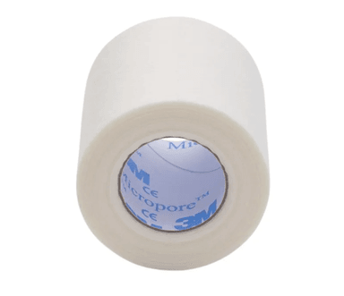PACK X 6 CINTA TELA MICROPORE 3M 5CM X 9.1M BLANCA CAJA X 6 - 4