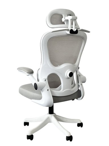 SILLA OFICINA KRONE IRISH MESH BLANCA - 4