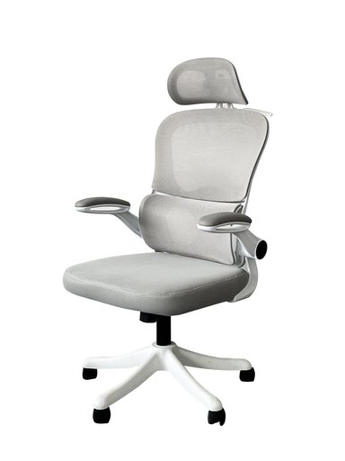 SILLA OFICINA KRONE IRISH MESH BLANCA - 6
