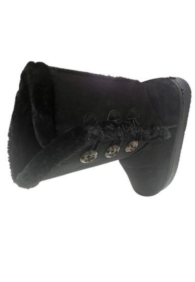 BOTAS MUJER VINNYS OUTLET NEGRO CHIPORRO - 3