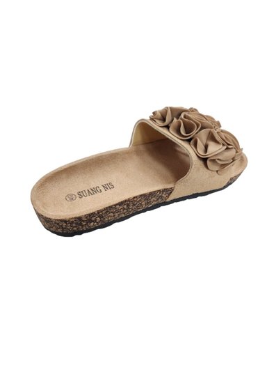SANDALIA MUJER BEIGE - 2