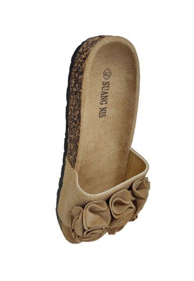 SANDALIA MUJER BEIGE - 4