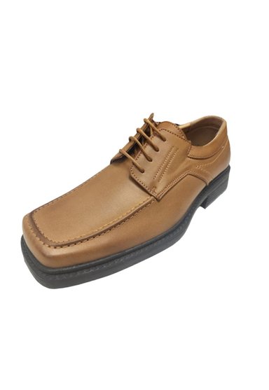 ZAPATO DE VESTIR HOMBRE CAMEL - 1
